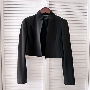 Anne Klein Cropped Black Blazer